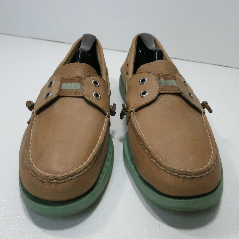 Sperry Top-Sider Nubuck Leather Boat Deck Shoes Men's Footwear Shoe's 10 M